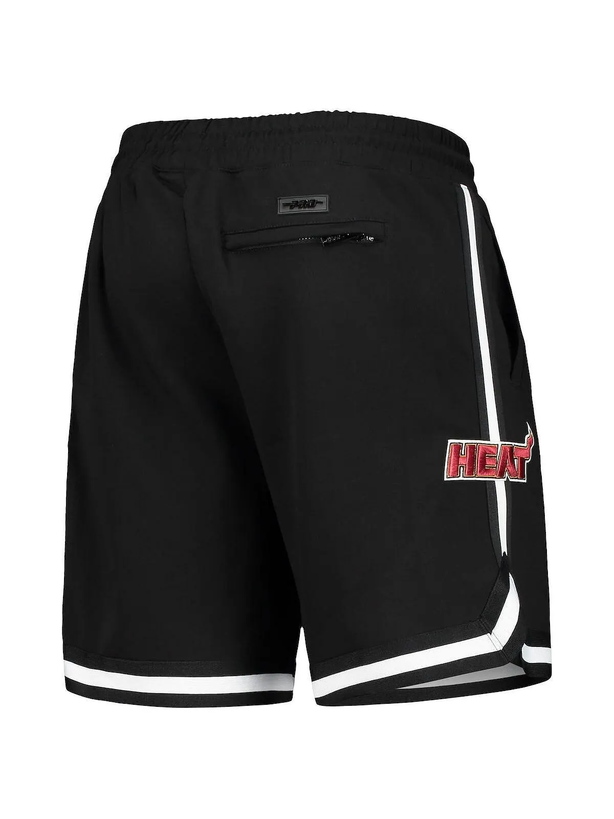 Мужские черные шорты tyler herro miami heat team player Pro Standard — изображение 2 из 3, черный