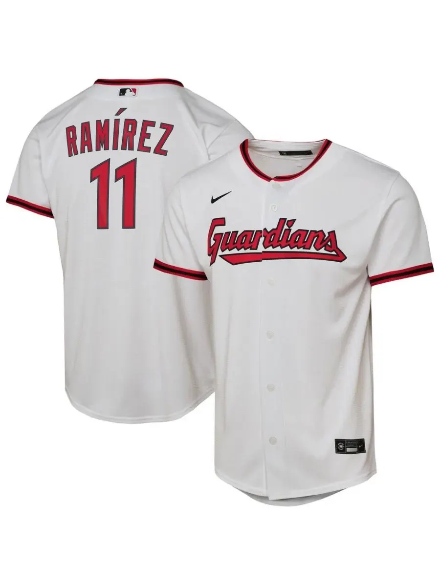 Домашний джерси Nike Cleveland Guardians José Ramírez