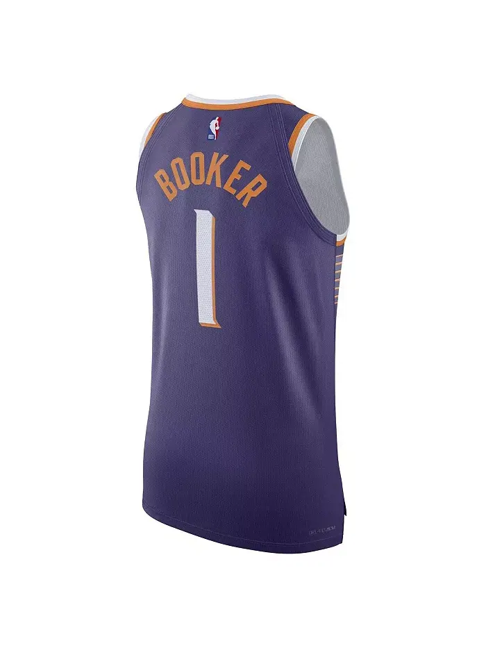 Мужская аутентичная майка Devin Booker Purple Phoenix Suns — Association Edition Nike — изображение 3 из 3
