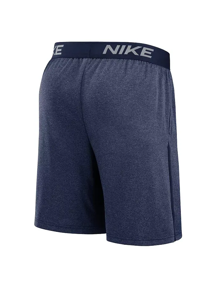 Мужские шорты Tampa Bay Rays Authentic Collection Performance Knit в синем цвете Nike — изображение 3 из 3