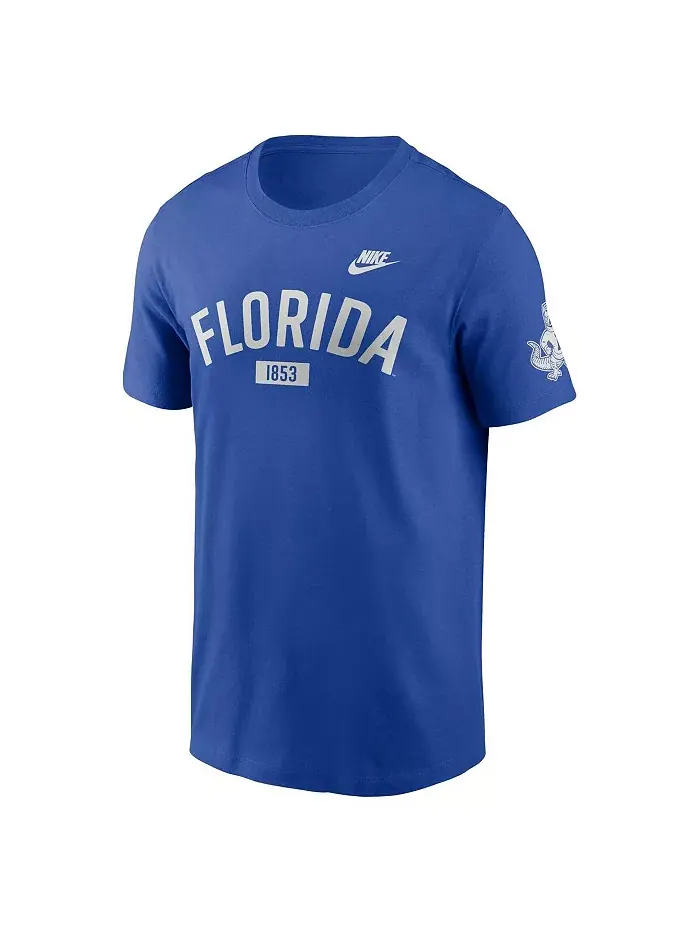 Мужская футболка Royal Florida Gators Legacy Arch Nike — изображение 4 из 5