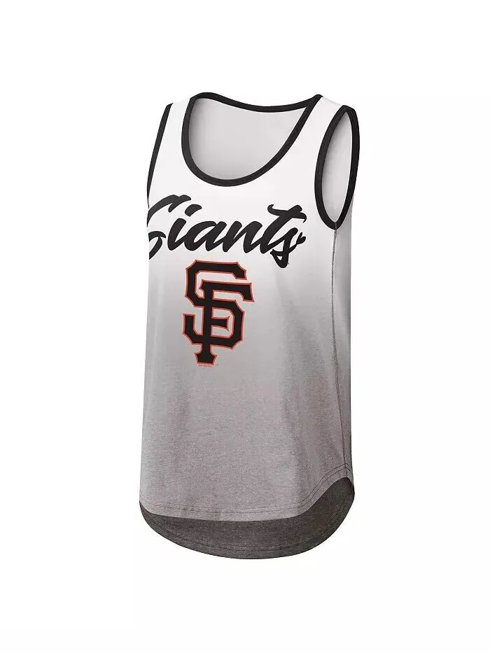 Женская белая майка с логотипом San Francisco Giants в честь вернисажа G-Iii 4Her By Carl Banks — изображение 2 из 3