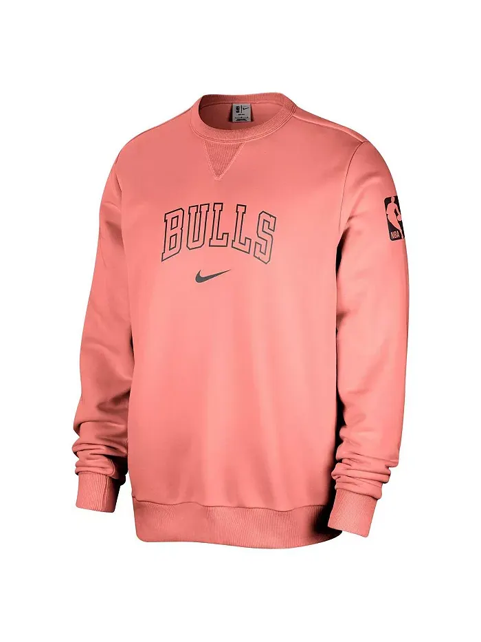 Мужская красная толстовка Chicago Bulls Courtside Standard Issue Performance Pullover Nike — изображение 3 из 3