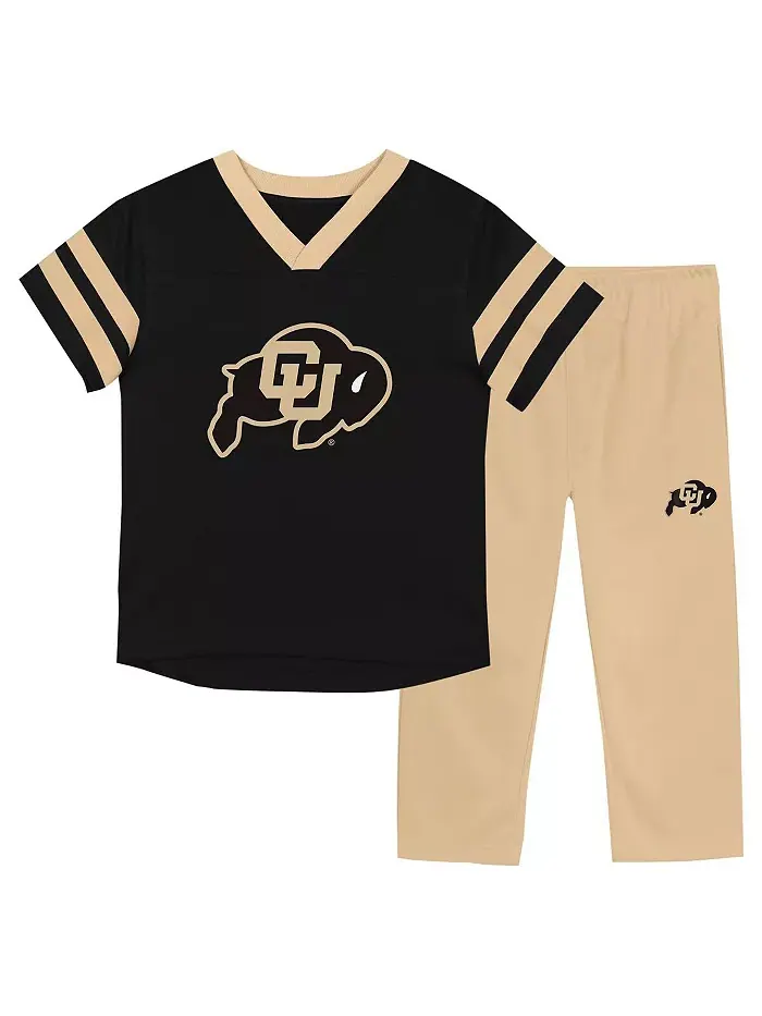 Комплект из двух предметов: футболка и штаны Colorado Buffaloes Red Zone для мальчиков и девочек — изображение 1 из 5