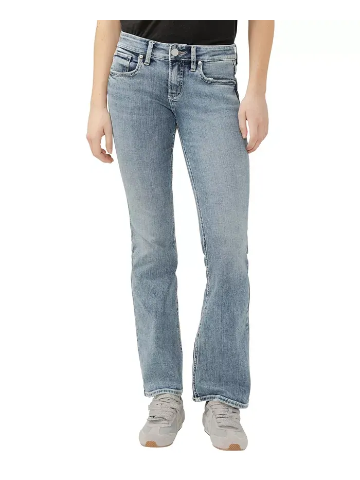 Женские джинсы Britt Low Rise Curvy Fit Bootcut Silver Jeans Co. — изображение 1 из 3