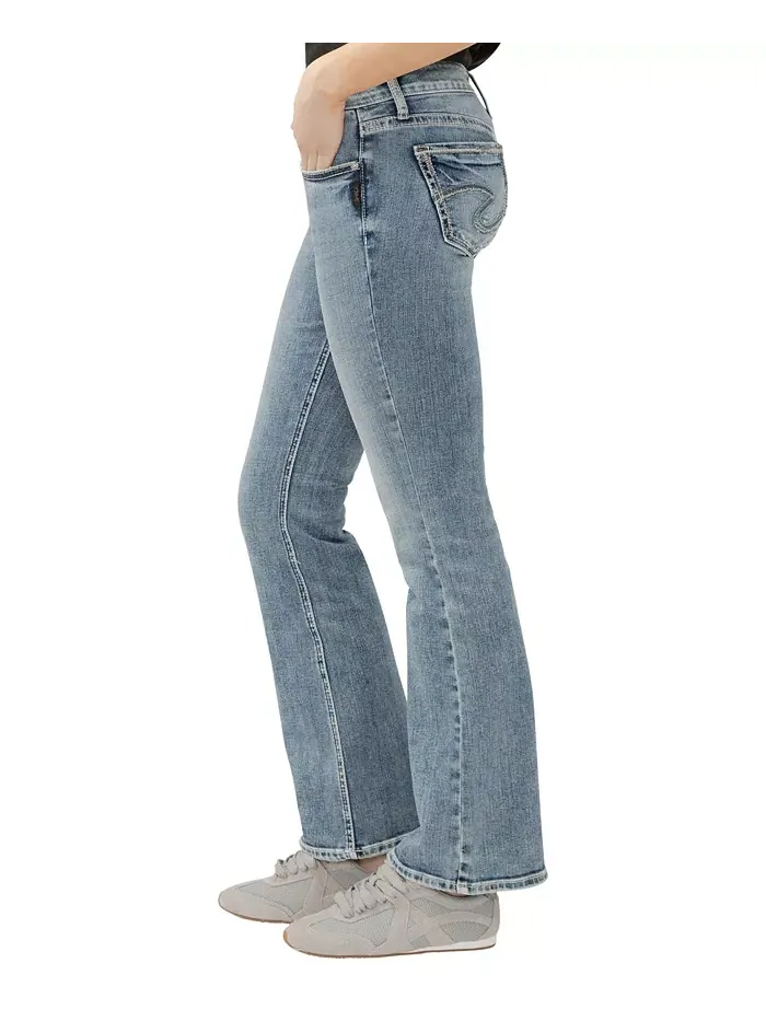 Женские джинсы Britt Low Rise Curvy Fit Bootcut Silver Jeans Co. — изображение 2 из 3