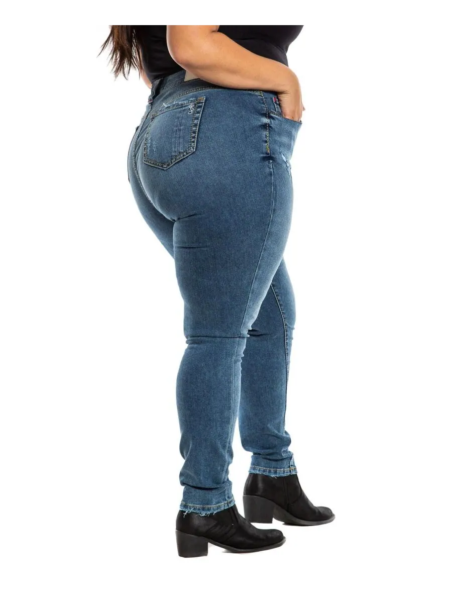 Женские узкие джинсы с высокой посадкой SLINK Jeans, Kathleen — изображение 3 из 3
