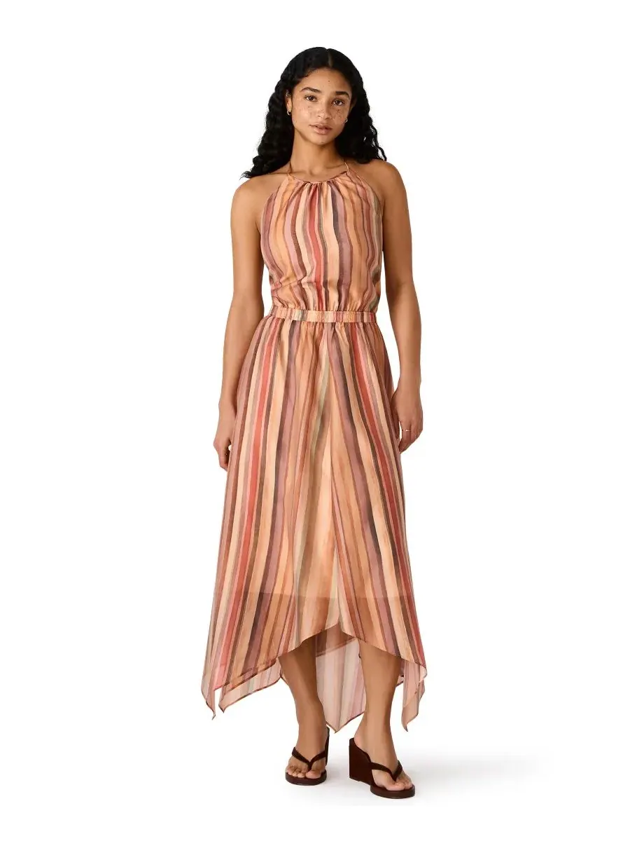 Женское платье Dalina с воротником-халтером и без рукавов BB Dakota, Painted Stripe — изображение 2 из 10