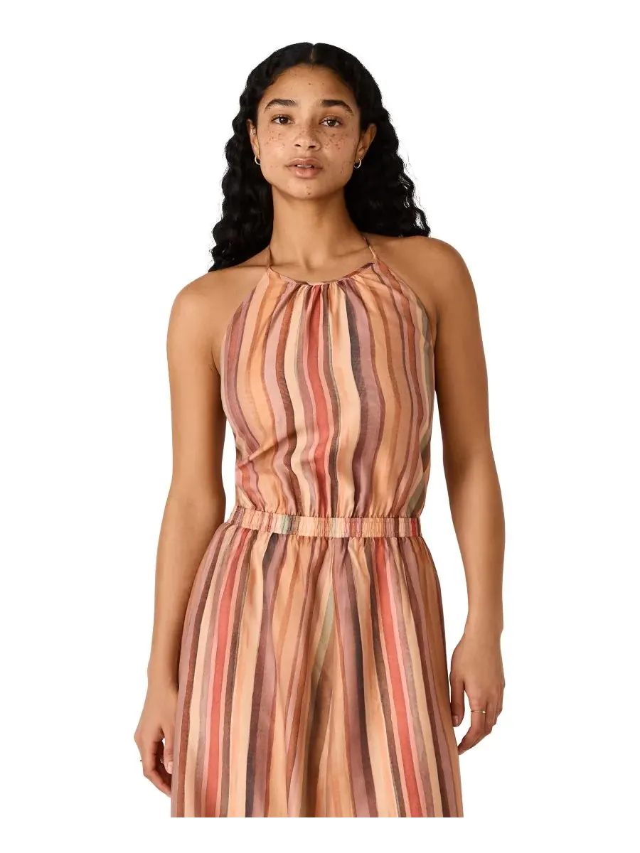 Женское платье Dalina с воротником-халтером и без рукавов BB Dakota, Painted Stripe — изображение 3 из 10
