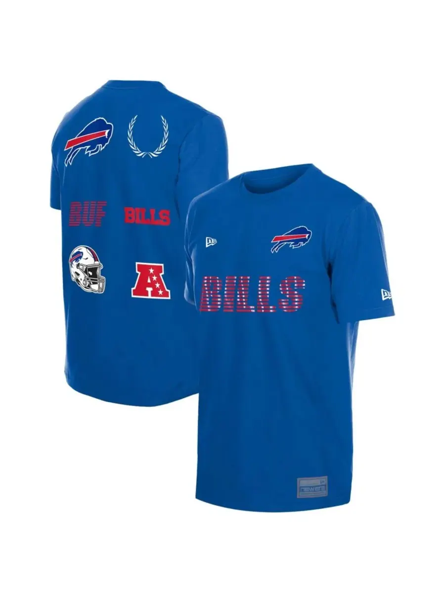 Футболка с принтом Match Buffalo Bills New Era
