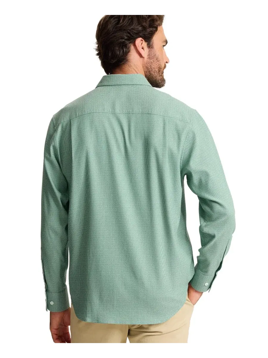 Мужская рубашка из твила с длинным рукавом Tommy Bahama, Dark Jasper — изображение 3 из 5