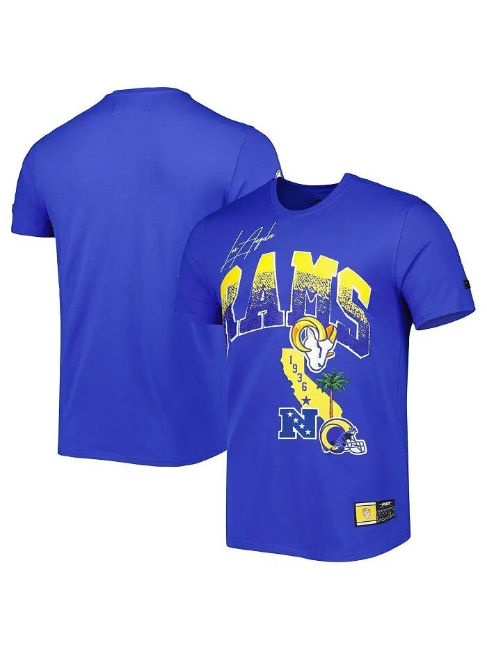 Мужская футболка Royal Los Angeles Rams Hometown Collection Pro Standard