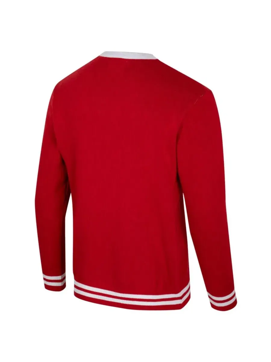 Пуловер с вязаным рисунком команды Alabama Crimson Tide Renew Knit Vintage Uscape Apparel — изображение 3 из 3, красный
