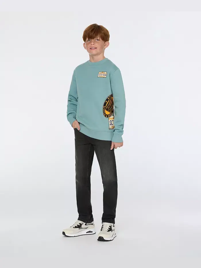 Флисовая толстовка с принтом для мальчиков Big Boys SCOTCH & SODA — изображение 2 из 7