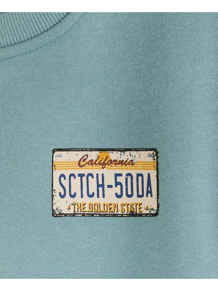 Флисовая толстовка с принтом для мальчиков Big Boys SCOTCH & SODA — изображение 6 из 7