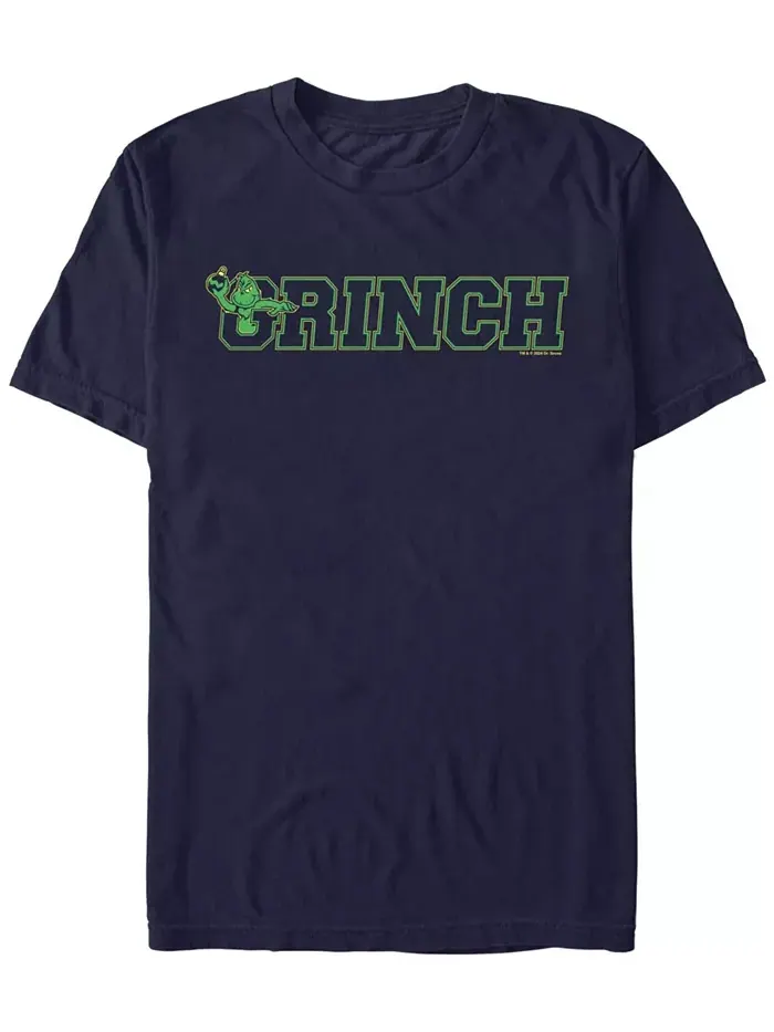 Мужская футболка с коротким рукавом College Grinch Fifth Sun — изображение 1 из 3