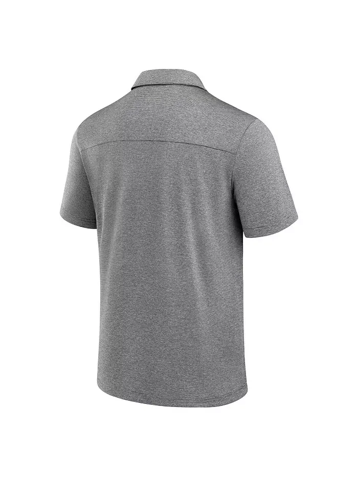 Мужская черная поло Front Office Tech Las Vegas Raiders Fanatics Signature — изображение 2 из 3