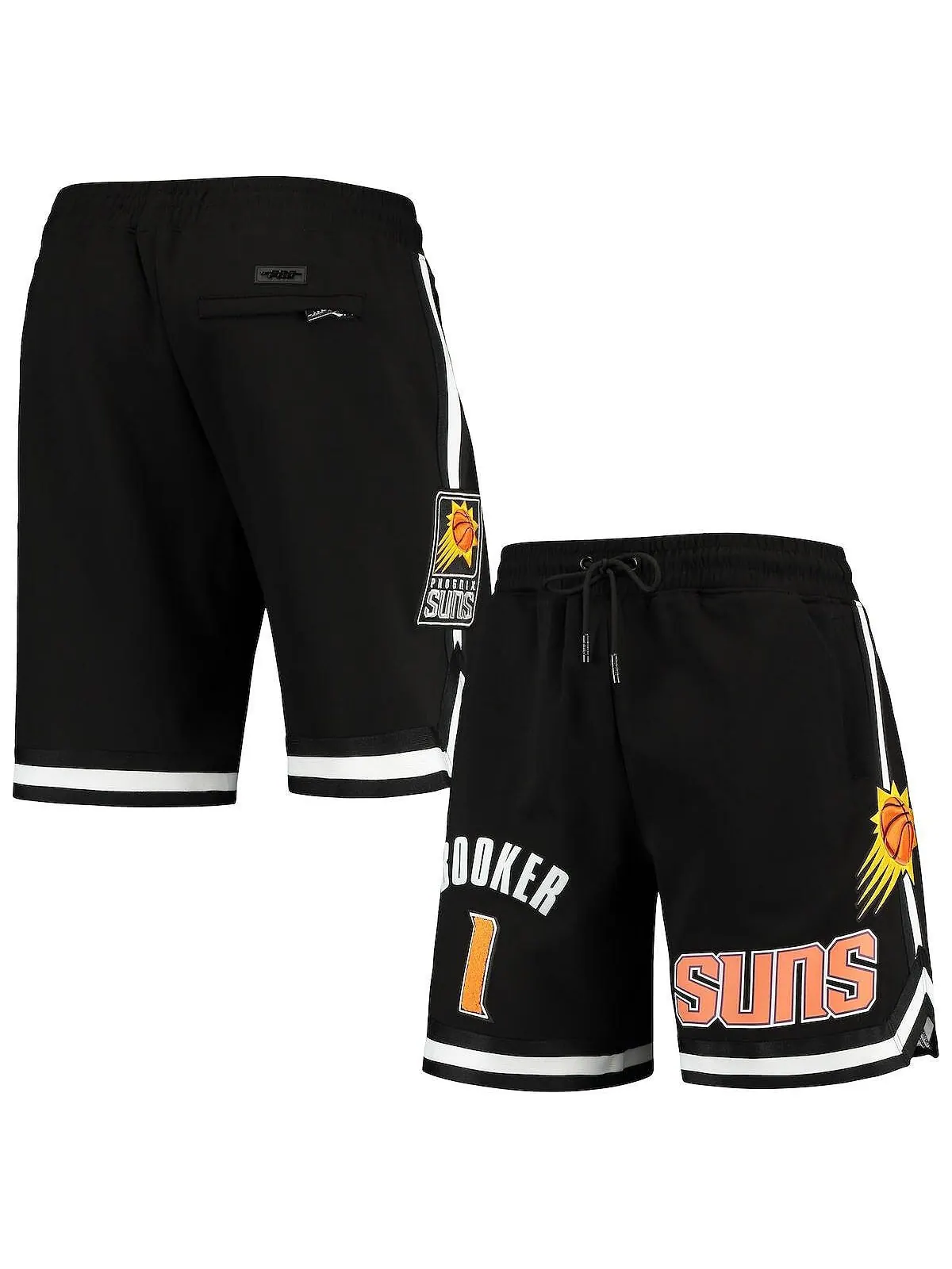 Мужские шорты Devin Booker Black Phoenix Suns Team Player Pro Standard