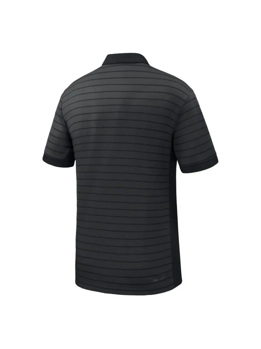 Nike Мужская черная поло-рубашка Wake Forest Demon Deacons 2025 Early Season Coaches Sideline — изображение 3 из 3, черный