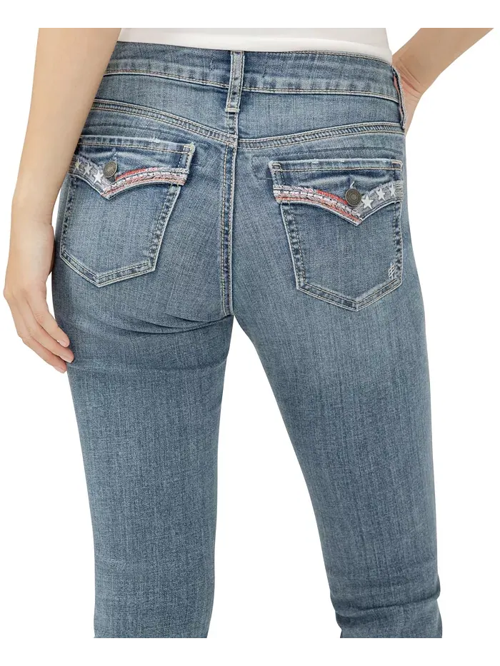 Женские джинсы-капри Elyse средней посадки Comfort Fit Silver Jeans Co. — изображение 4 из 5