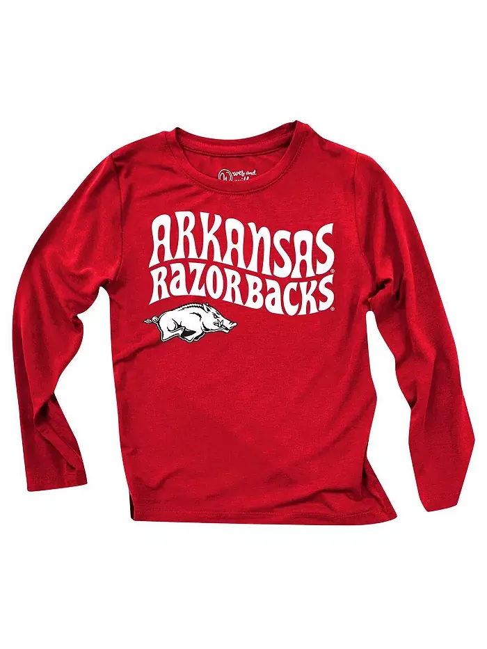 Комплект из топа с длинными рукавами и леггинсов из трехслойной ткани Arkansas Razorbacks для — изображение 3 из 3