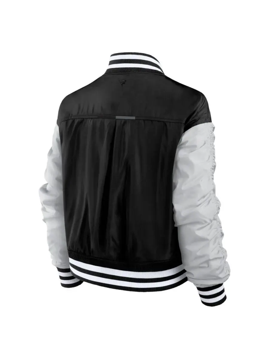 Fanatics Женская черная куртка Chicago Cubs Elements Wave на кнопках — изображение 2 из 2, черный
