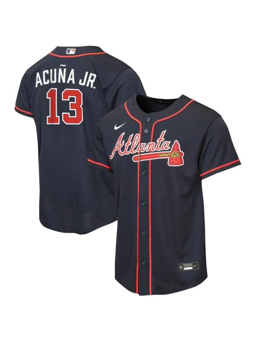 Детская футболка Ronald Acuña Jr. Alternate Replica Nike