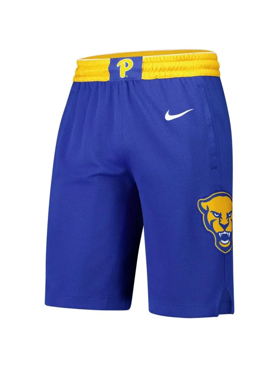 Мужские баскетбольные шорты Royal Pitt Panthers (реплика) Nike — изображение 3 из 3, королевский
