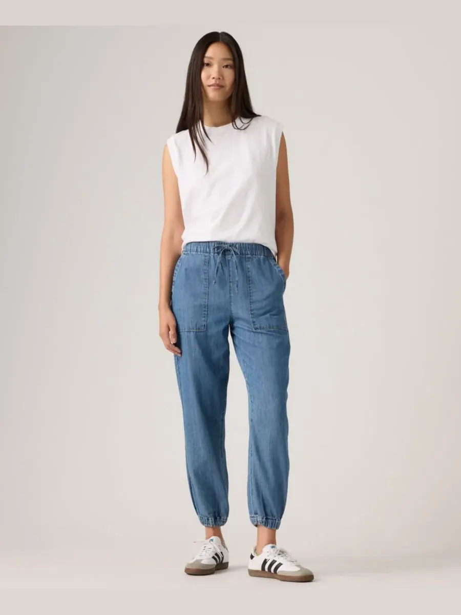 Женские спортивные брюки средней посадки Essential Levi's, Going Steady Jogger — изображение 2 из 5