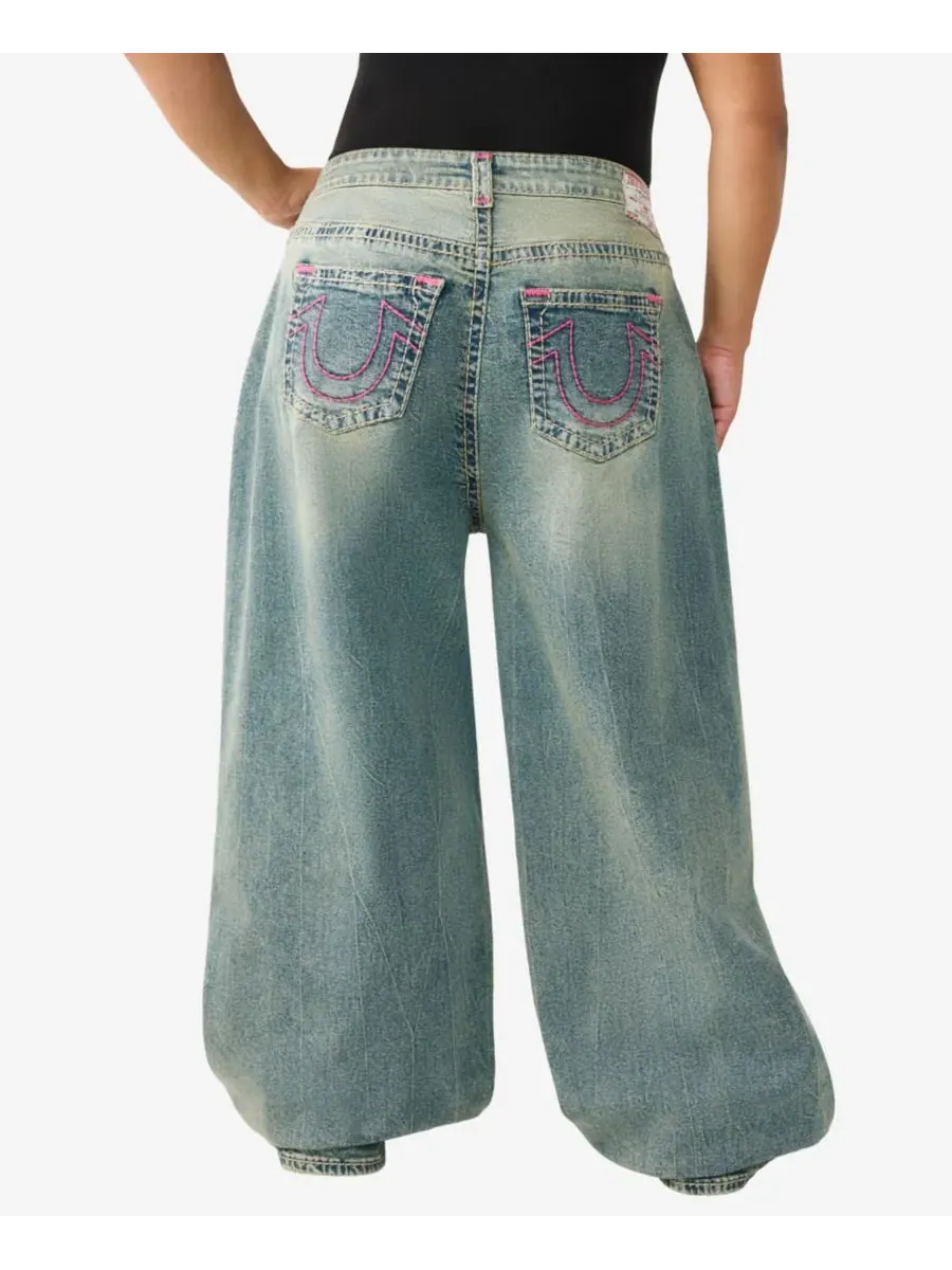 Джинсы Jessie Super Baggy Super T больших размеров True Religion — изображение 3 из 3