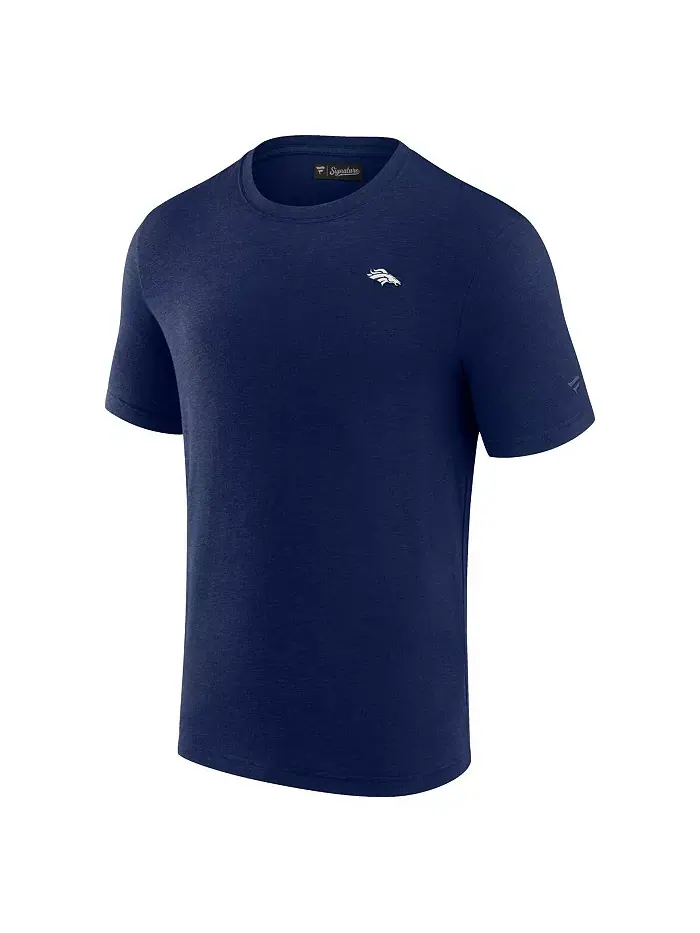 Мужская синяя футболка с коротким рукавом Denver Broncos из модала Fanatics Signature — изображение 3 из 3