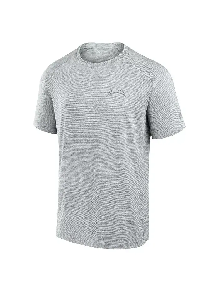 Мужская серая футболка Front Office Tech Los Angeles Chargers Fanatics — изображение 2 из 3