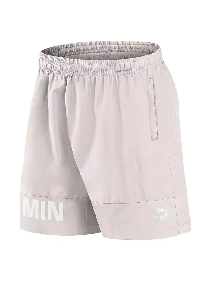 Мужские кремовые шорты Minnesota Vikings Elements Fanatics — изображение 2 из 3