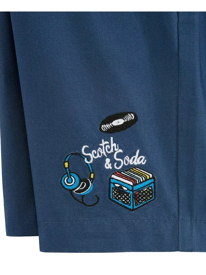 Шорты Half Panama для старших мальчиков SCOTCH & SODA — изображение 3 из 4