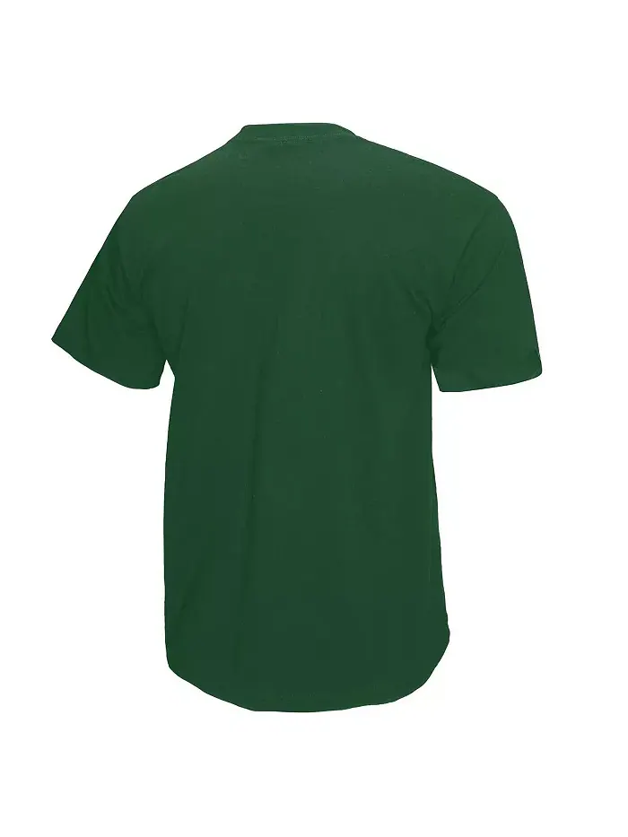 Мужская футболка Miami Hurricanes Retro Brush Mineral Wash зеленого цвета Mitchell & Ness — изображение 3 из 3