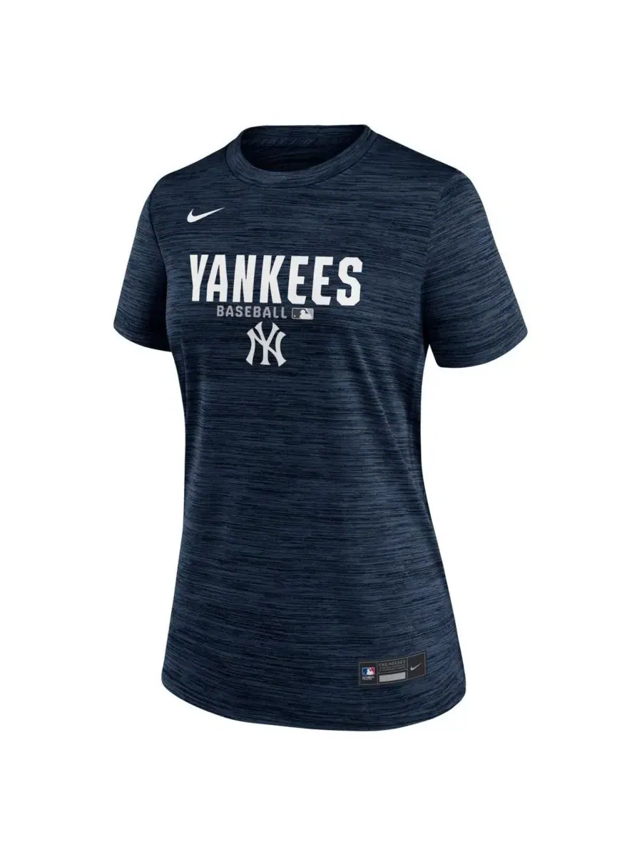 Футболка Nike Authentic Collection Velocity Dri-FIT с принтом — изображение 2 из 4, темно-синий