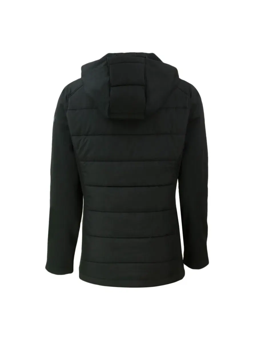 Женская куртка-худи на молнии Evoke Hybrid Eco Softshell Cutter & Buck — изображение 3 из 3, черный