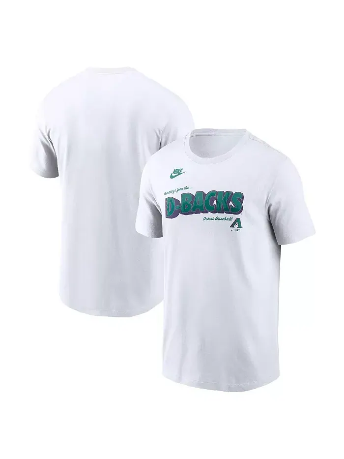 Мужская белая футболка Arizona Diamondbacks "Local Hometown" Nike — изображение 1 из 3