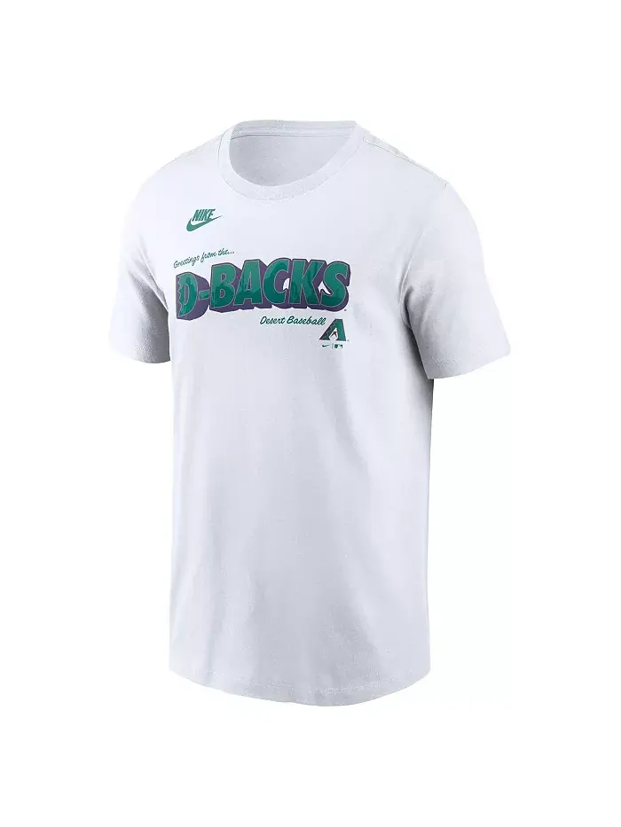 Мужская белая футболка Arizona Diamondbacks "Local Hometown" Nike — изображение 2 из 3
