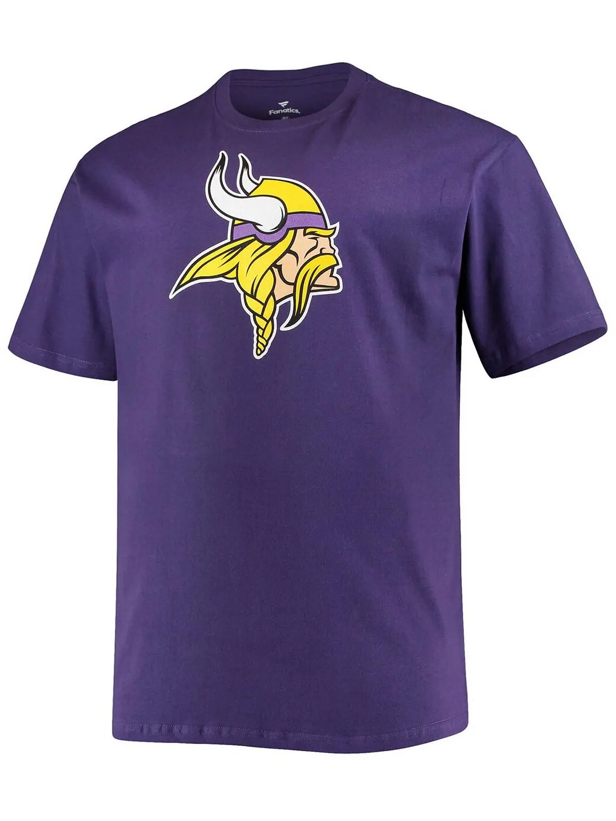 Мужская футболка Big and Tall Justin Jefferson Purple Minnesota Vikings с именем и номером игрока — изображение 3 из 3