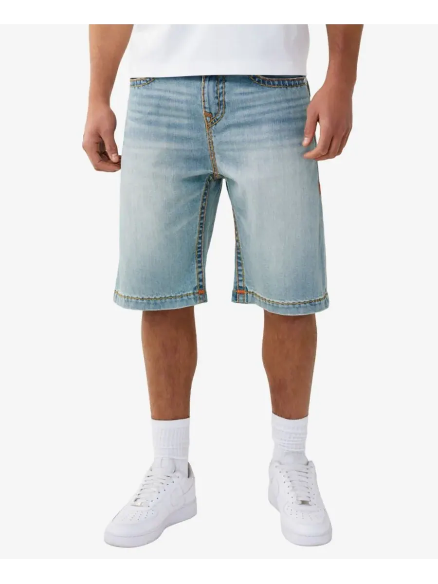 Мужские свободные шорты стандартного кроя True Religion, shattteкрасный medium wash — изображение 1 из 3