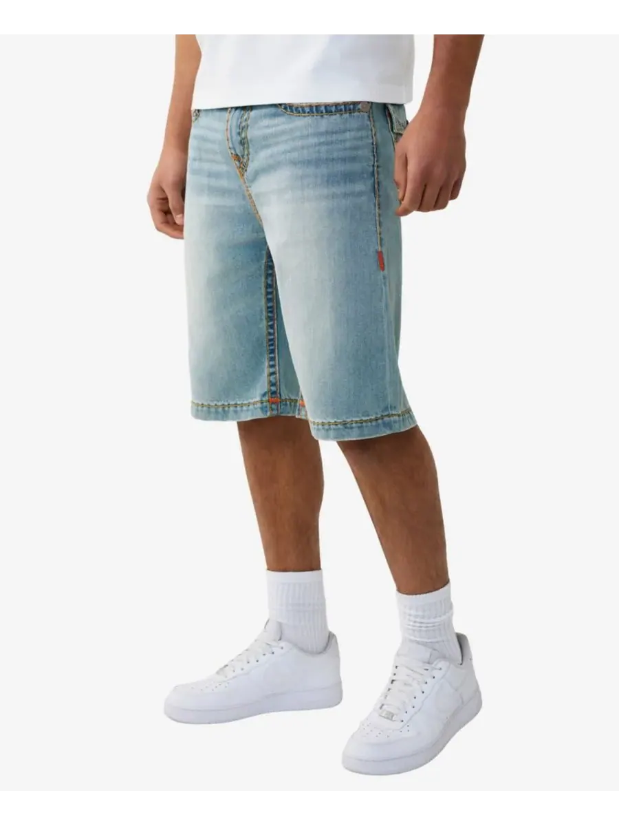 Мужские свободные шорты стандартного кроя True Religion, shattteкрасный medium wash — изображение 2 из 3