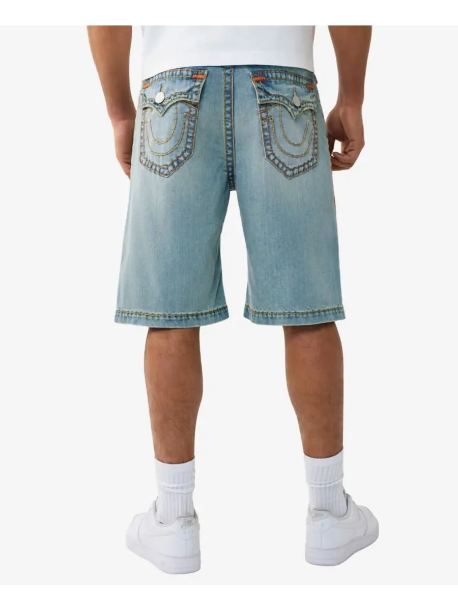 Мужские свободные шорты стандартного кроя True Religion, shattteкрасный medium wash — изображение 3 из 3