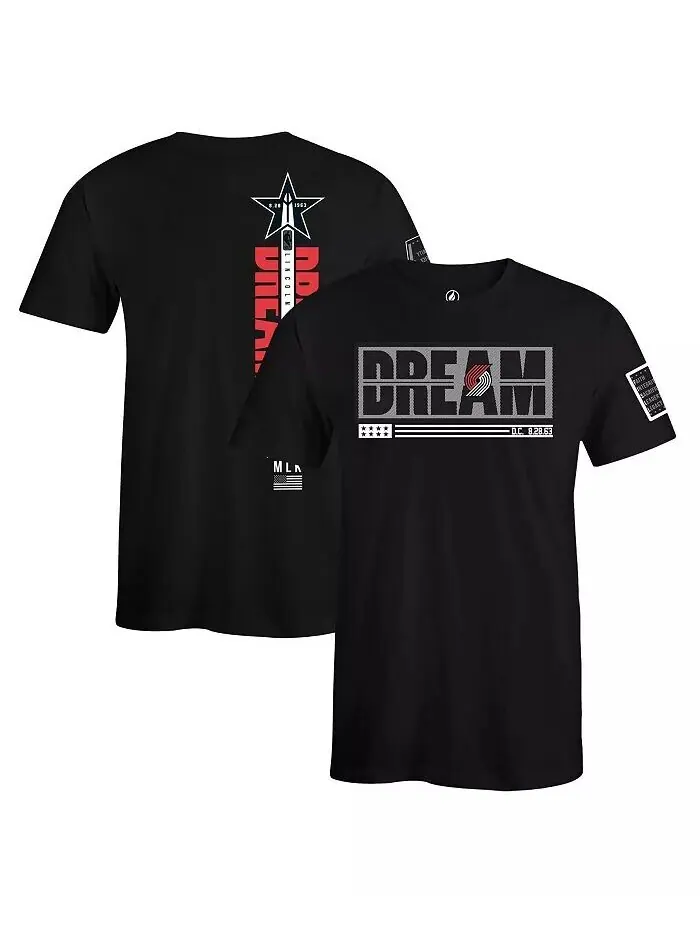 Мужская и женская футболка x Black History Collection Black Portland Trail Blazers FISLL — изображение 1 из 3