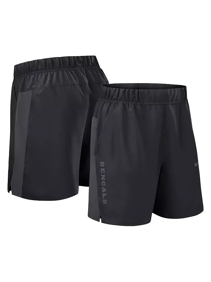 Мужские черные шорты Cincinnati Bengals Woven Victory Performance Nike