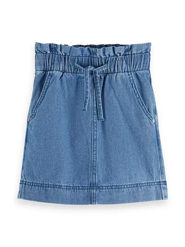 Юбка джинсовая облегченная спортивная Big Girls SCOTCH & SODA