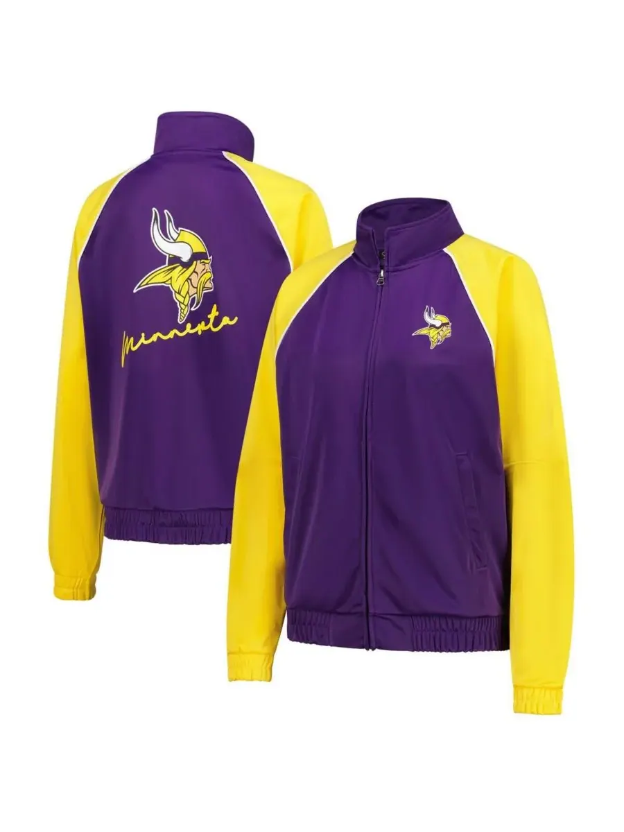 G-III 4Her by Carl Banks Женская спортивная куртка на молнии Minnesota Vikings Replay — изображение 1 из 3