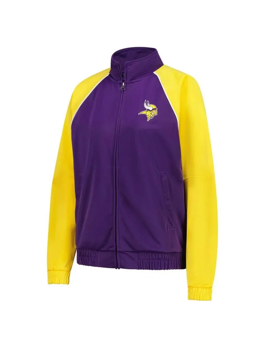 G-III 4Her by Carl Banks Женская спортивная куртка на молнии Minnesota Vikings Replay — изображение 2 из 3
