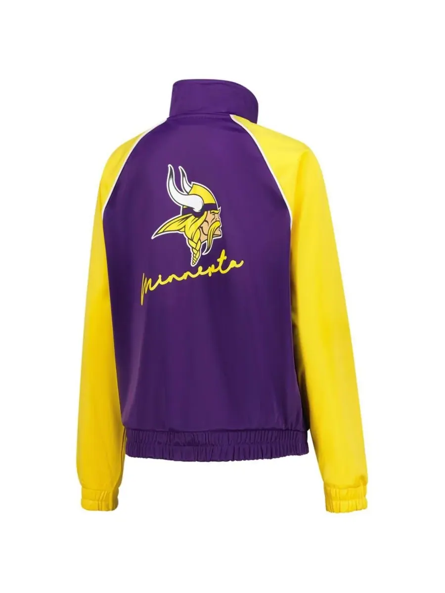 G-III 4Her by Carl Banks Женская спортивная куртка на молнии Minnesota Vikings Replay — изображение 3 из 3