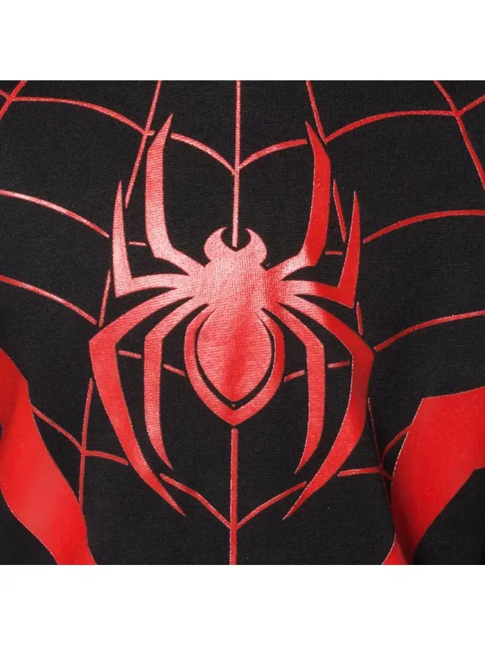 Детский спортивный комплект с капюшоном и брюками Marvel Avengers из флиса для мальчиков Spider-Man — изображение 8 из 8